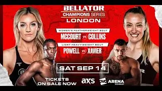 Cartelera de Bellator Champions Series: London preview, September 14, 2024