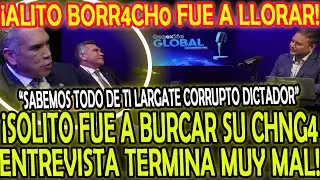 &iexcl;ALITO FUE A LLORAR! &iexcl;ENTREVISTA TERMINA MUY MAL! 