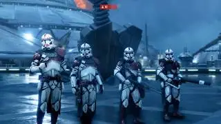 Coruscant Guards Defend Kamino - Star Wars Battlefront 2