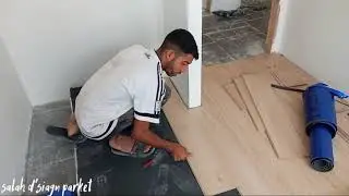 How to install laminate , parquet flooring forbeginnerd