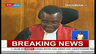 BREAKING NEWS: CJ Maraga declares presidential results null and void