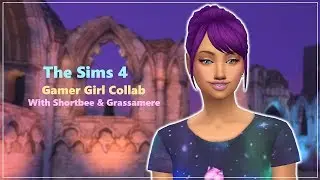 The Sims 4  Gamer Girl CAS Collab! | Luluphoria