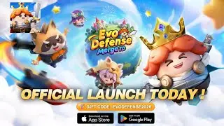 Evo Defense: Merge TD Gameplay - Official Launch Strategy Game Android iOS