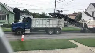 Repaving my grandma street and my street so be re ready because they might come to your street