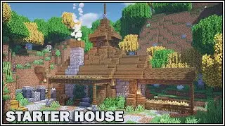 Minecraft 1.16 Starter House Tutorial [How to Build]