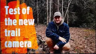Trail camera setup.