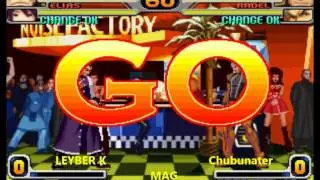 Rage of the Dragons: Online Casuals  LEYBER K vs Chubunater