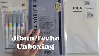 Распаковка Jibun techo | Николь строит планы | минималистичный планировщик | планировщик | планы