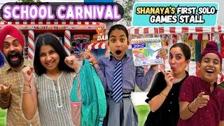 Shanaya&rsquo;s First Solo Games Stall At School Carnival | RS 1313 VLOGS | Ramneek Singh 1313