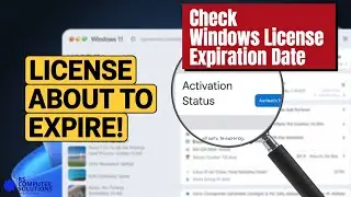 How to Check Windows License Expiration Date |  Works on Windows 10 &  11