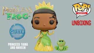 Princess Tiana And Naveen Diamond Glitter Funko Pop Vinyl Disney Princess And The Frog Exclusive