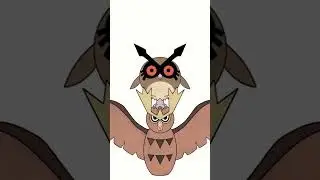Hoothoot & Noctowl Totem