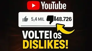Como Ver os DISLIKES do YouTube de Novo (Tutorial Atualizado 2025)