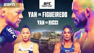 UFC MACAU LIVESTREAM YAN VS FIGUEIREDO FULL FIGHT NIGHT COMPANION & PLAY BY PLAY