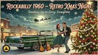 Rockabilly Christmas 1960 🎄 Retro Xmas Night | 90 Min Vintage Holiday Music