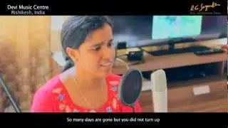 Devi Music Ashram (Rishikesh India) - Neeti singing - pritam aao more mandirwa
