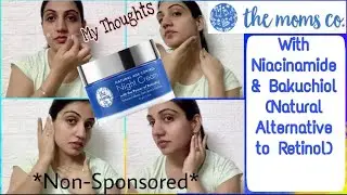 The Moms Co. Natural Age Control Night Cream with Bakuchiol (Natural Alternative to Retinol) REVIEW