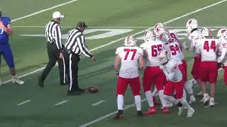 Putnam County Ball...A Pass Catch ..A FUMBLE!...