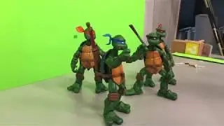 25 Minutes of TMNT Stop Motion Animating
