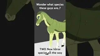 Two new horse species coming soon! #roblox #horselife