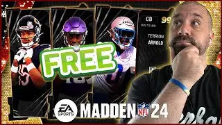 The BEST FREE 99 OVR Rookie Premiere Cards To Choose In MUT 24!