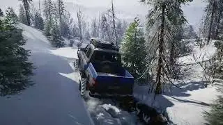 SnowRunner realistic driving, mud and snow, Season 1, map Imandra