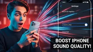 Hidden iPhone Setting to BOOST Sound Quality 🔊🔥 ||#iphntips #iphn problem 