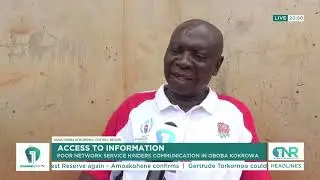 Poor Network Service Hindering Communication in Oboba Kokrowa | Channel One News