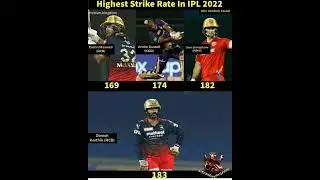 Highest Strike Rate In IPL 2022 #shorts