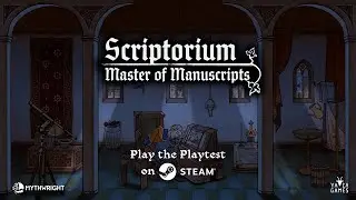 Scriptorium: Master of Manuscripts | Playtest Available Now!