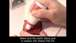 How to Ink a Dry Replacement Ink For Your Self Inking Stamp