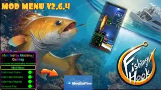 MOD MENU FISHING HOOK V2.6.4 || UNLIMITED COIN UNLIMITED MCOIN UNLIMITED NEEDLE DLL  - NO PASSWORD