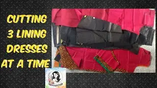 Cut 3 Kurti Linings at Once 😍 | Save Time & Fabric!1 Cutting, 3 Kurtis! | Smart Lining Cutting Trick