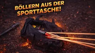 Sporttasche Voller FEUERWERK Zünden!!!💥😱