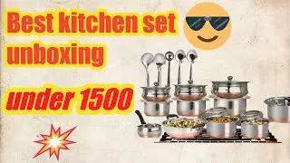 Copper bottom #handi set 🔥🔥|| #Copper bottem kitchen vessles 😃😃 || Serve set ||