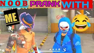 FUNNY BLUE CRIMINAL NO INTERNET PRANK  WITH ME LONEWOLF-RANKED | GARENA FREE FIRE  | BADGES99