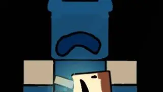 Steve vs warden #Minecraft