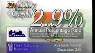 First National Bank Ad 1998 Beatrice Nebraska
