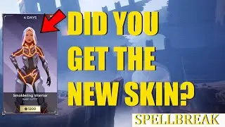 SPELLBREAK - DID YOU GET THE NEW SKIN? (SMOLDERING WARRIOR) DISCUSSION