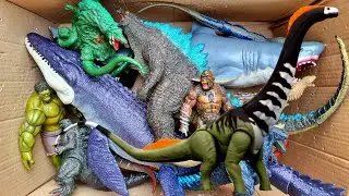 Hunting Jurassic World Toy Dinosaur Collection ASMR