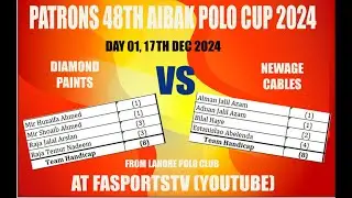 Patrons 48th Aibak Polo Cup 2024 | Match | Diamond Paints vs Newage Cables