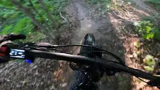 Tight trails on a surron light bee x | Evening ride 