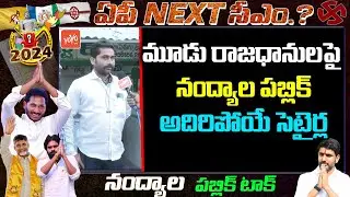 Nandyal Public Satires On AP Three Capitals | Nandyal Public Talk On AP Next CM 2024 | TDP | YOYO TV