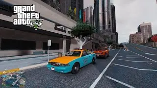 Working as a Taxi Driver in GTA 5 | Passenger Pickup | Episode 2
