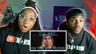 AMERICAN COUPLE REACTS TO..EZ MIL- POWER 106 ON THE 8th FLOOR | FREESTYLE 🇵🇭(Reaction)