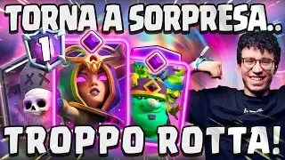ANCORA ROTTA...STREGA EVO TORNA NEL META! - CLASH ROYALE ITA
