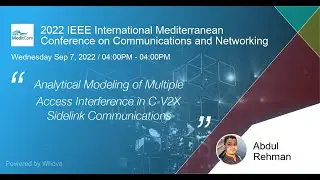 Analytical Modeling of Multiple Access Interference in C-V2X Sidelink Communications by Abdul Rehman