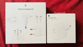 Unboxing Apple Travel Adapter Kit