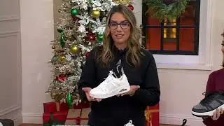Skechers_Street Uno Court Lace-Up Sneakers -Opulent Pearls on QVC
