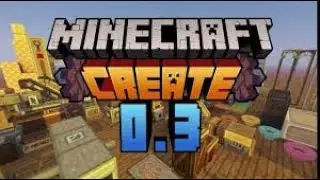 Minecraft Create Mod survival let's play Ep 1